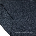 zebra pattern polyester 77 spandex 23 interlock knitted embossed leggings fabric for activewear